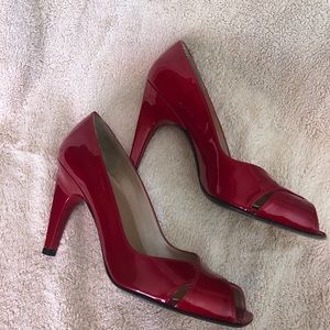 Stuart Weitzmann red pumps